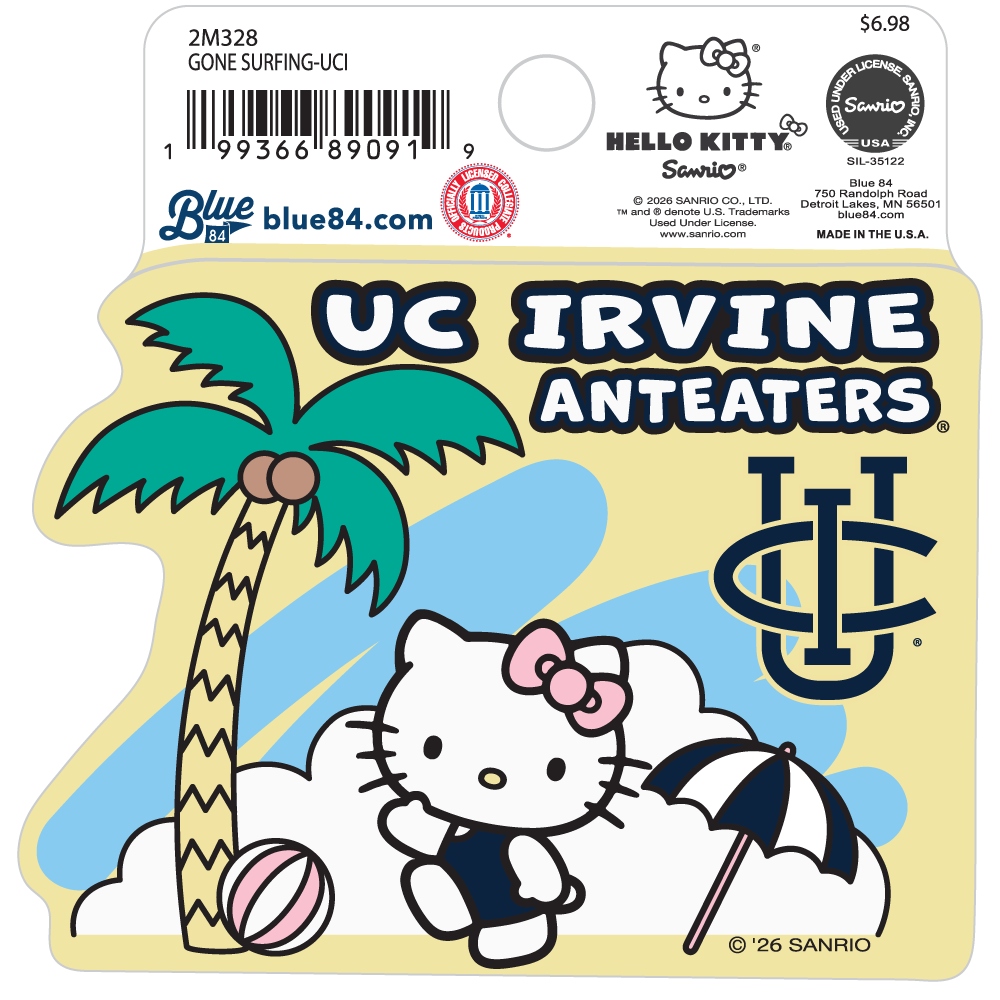 UCI x Hello Kitty Gone Surfing Sticker