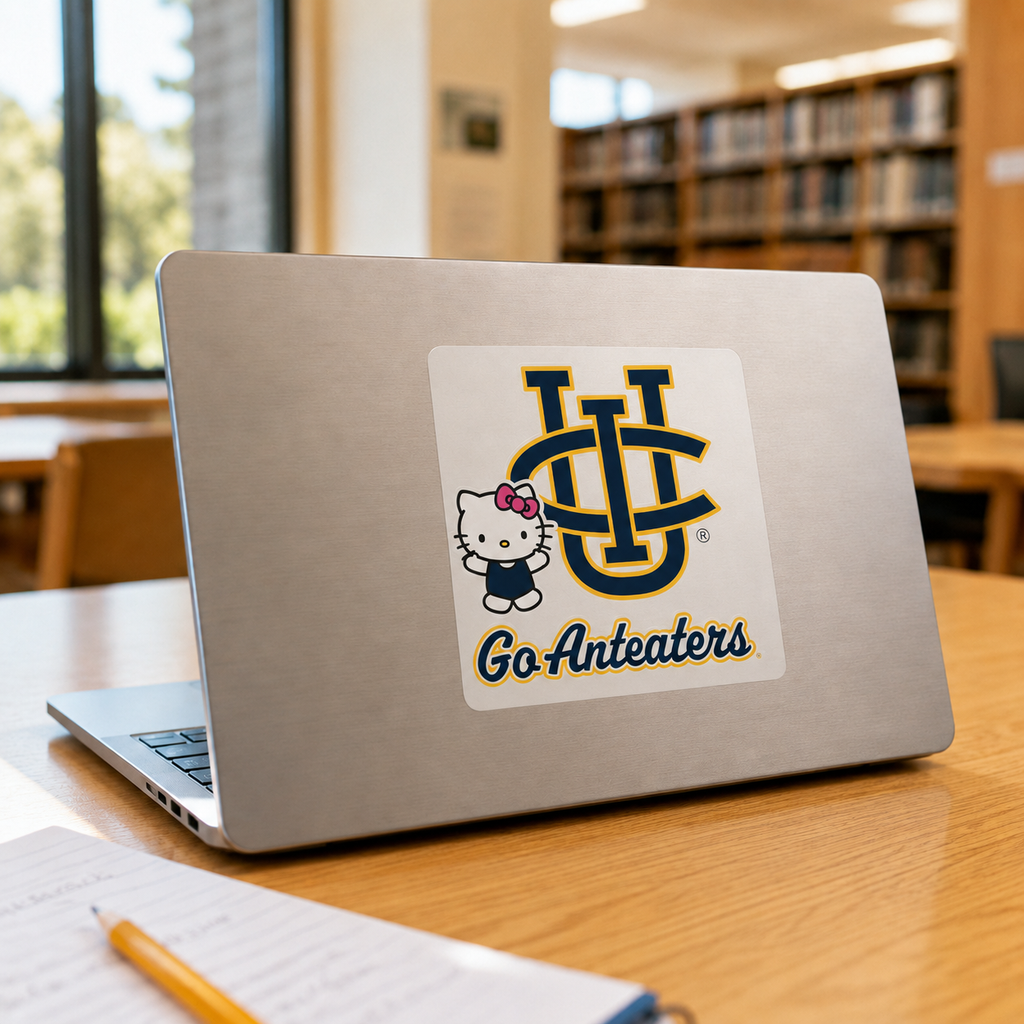 UCI x Hello Kitty Get Hyped Sticker