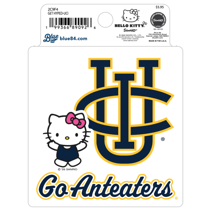 UCI x Hello Kitty Get Hyped Sticker